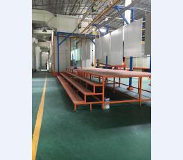 噴涂車(chē)間一角